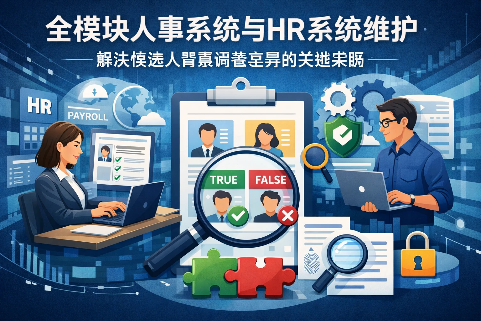 全模块人事系统与HR系统维护：解决候选人背景调查差异的关键策略