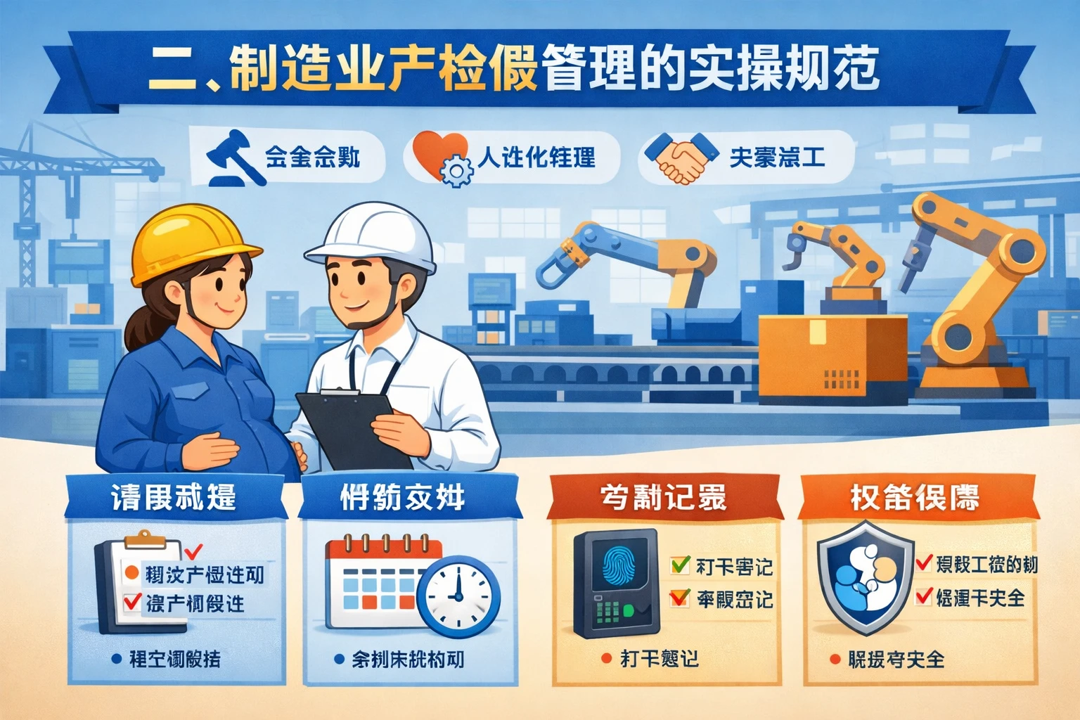 二、制造业产检假管理的实操规范