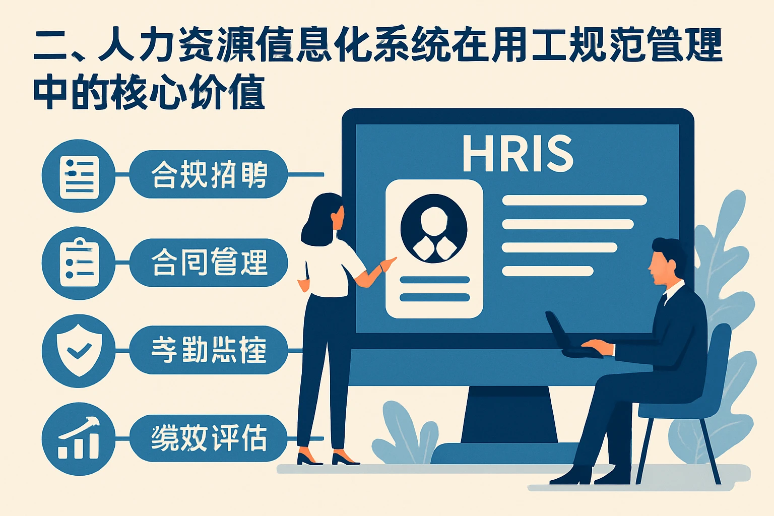 二、人力资源信息化系统在用工规范管理中的核心价值