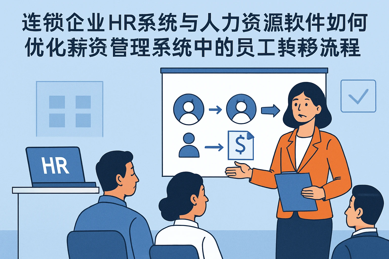 连锁企业HR系统与人力资源软件如何优化薪资管理系统中的员工转移流程