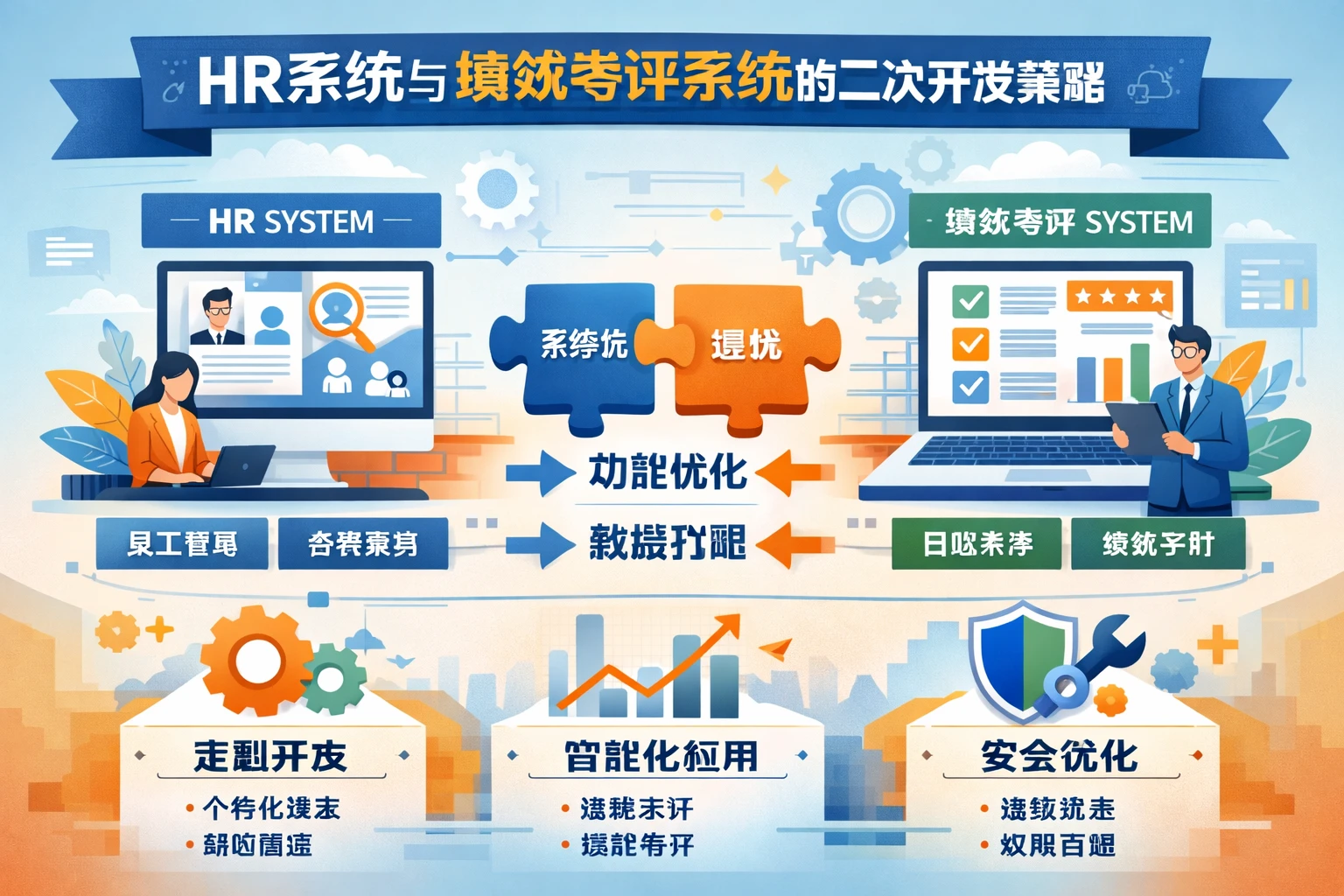 HR系统与绩效考评系统的二次开发策略