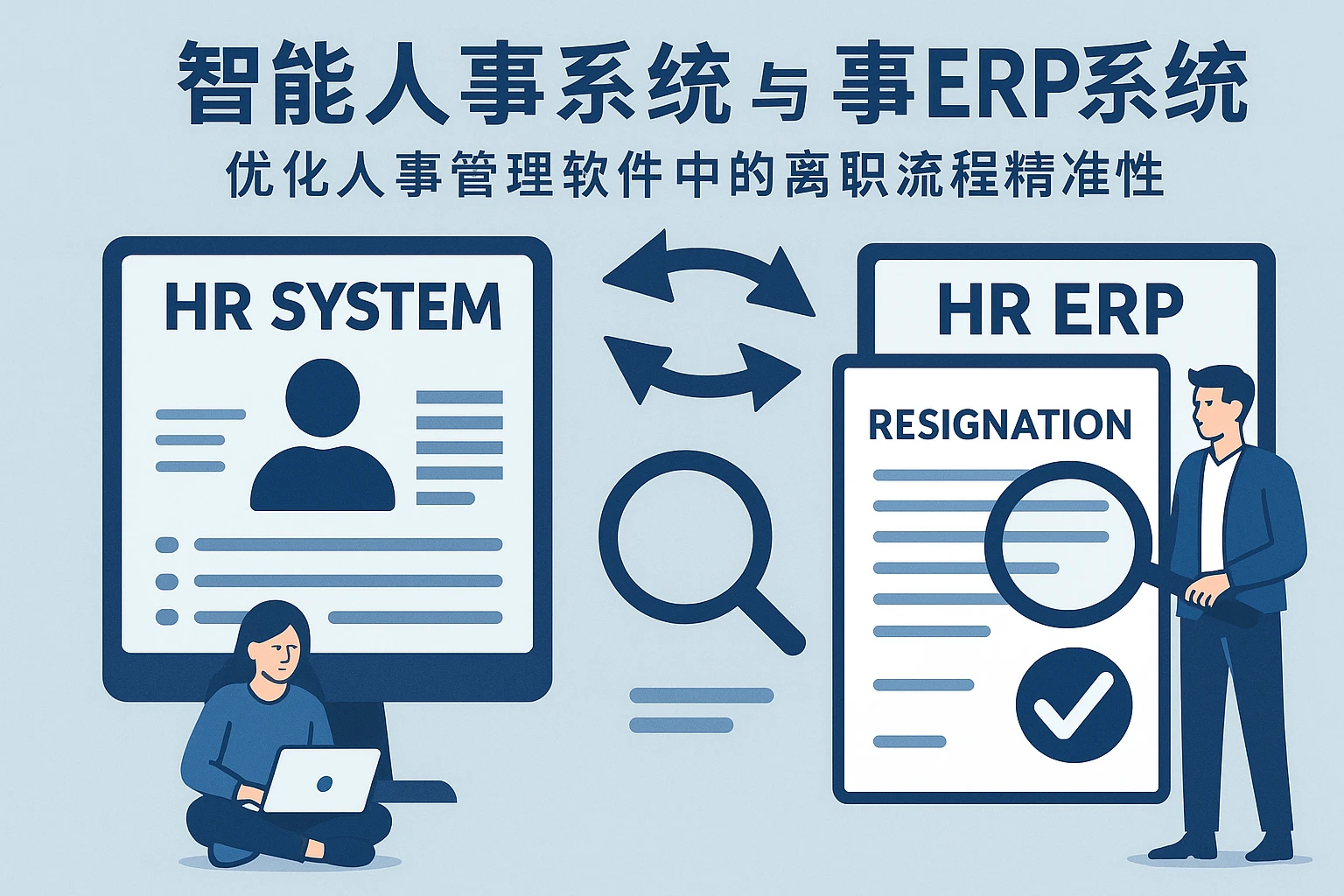 智能人事系统与人事ERP系统：优化人事管理软件中的离职流程精准性