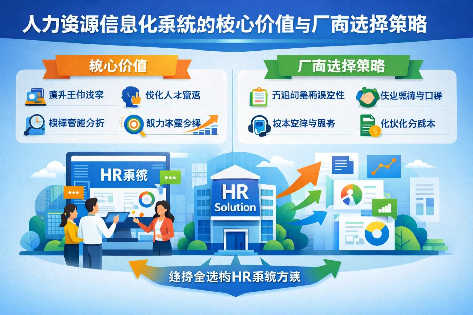人力资源信息化系统的核心价值与厂商选择策略