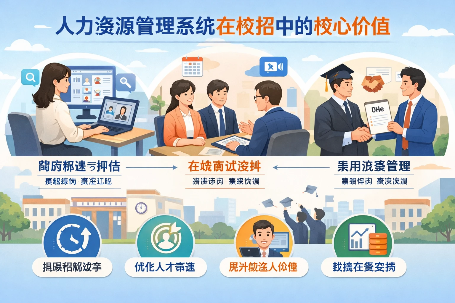 人力资源管理系统在校招中的核心价值