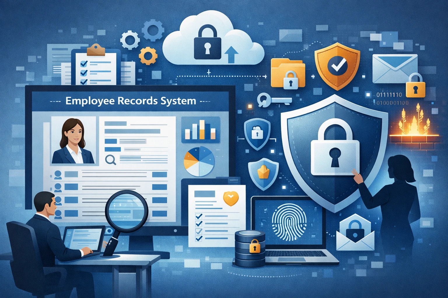 员工档案系统的精细化管理和数据安全