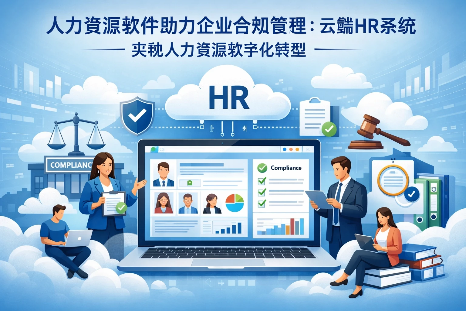 人力资源软件助力企业合规管理：云端HR系统实现人力资源数字化转型