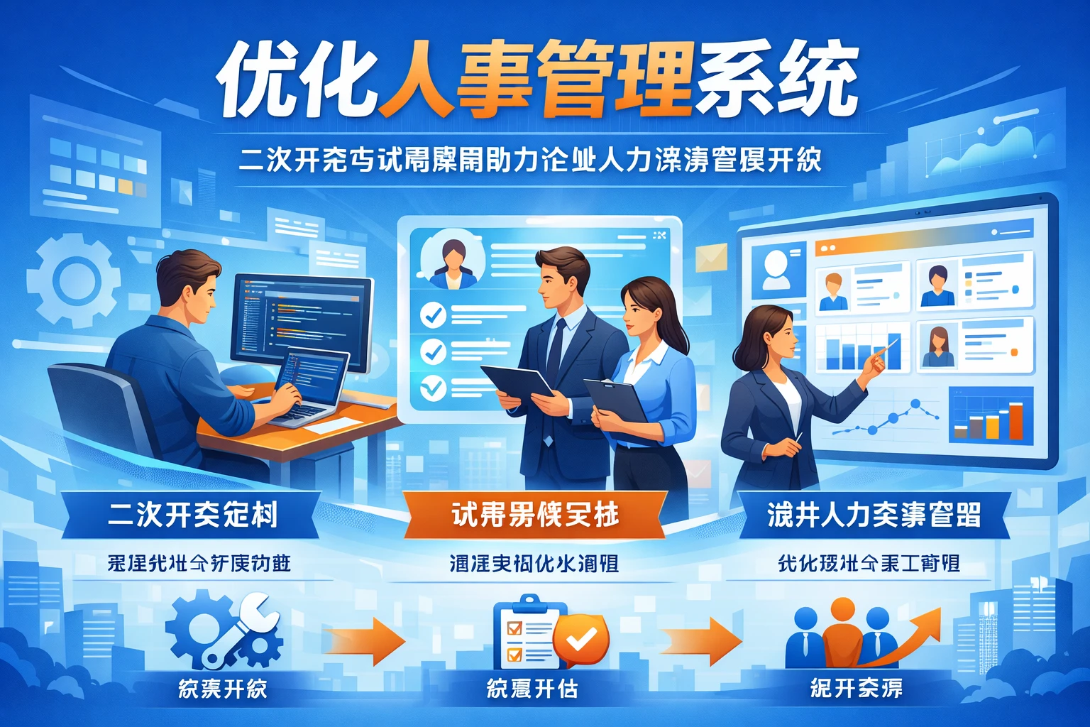 优化人事管理系统：二次开发与试用策略助力企业人力资源管理升级