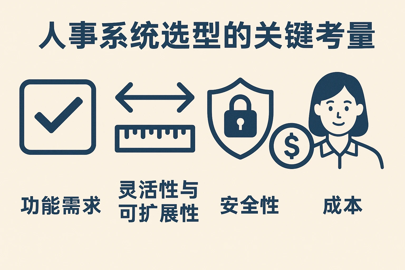 人事系统选型的关键考量