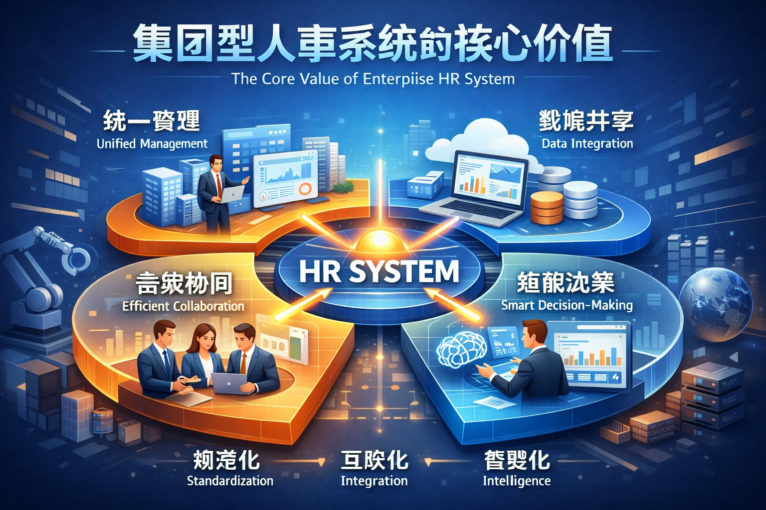 集团型人事系统的核心价值