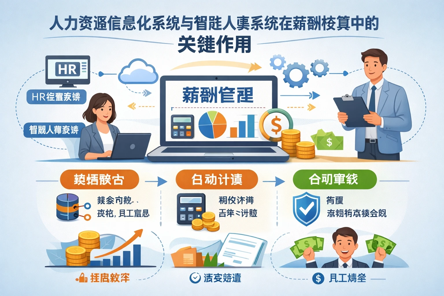 人力资源信息化系统与智能人事系统在薪酬核算中的关键作用
