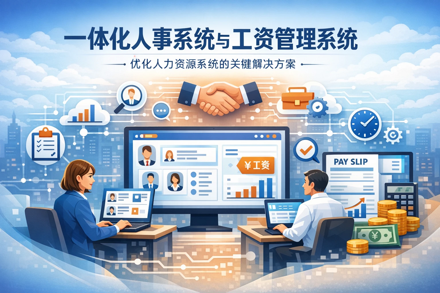 一体化人事系统与工资管理系统:优化人力资源系统的关键解决方案