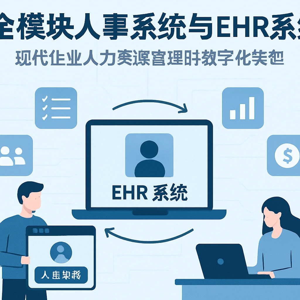 全模块人事系统与EHR系统：现代企业人力资源管理的数字化转型