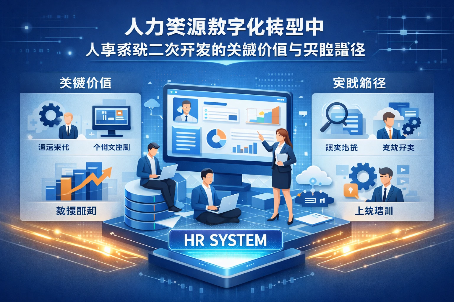 人力资源数字化转型中人事系统二次开发的关键价值与实践路径