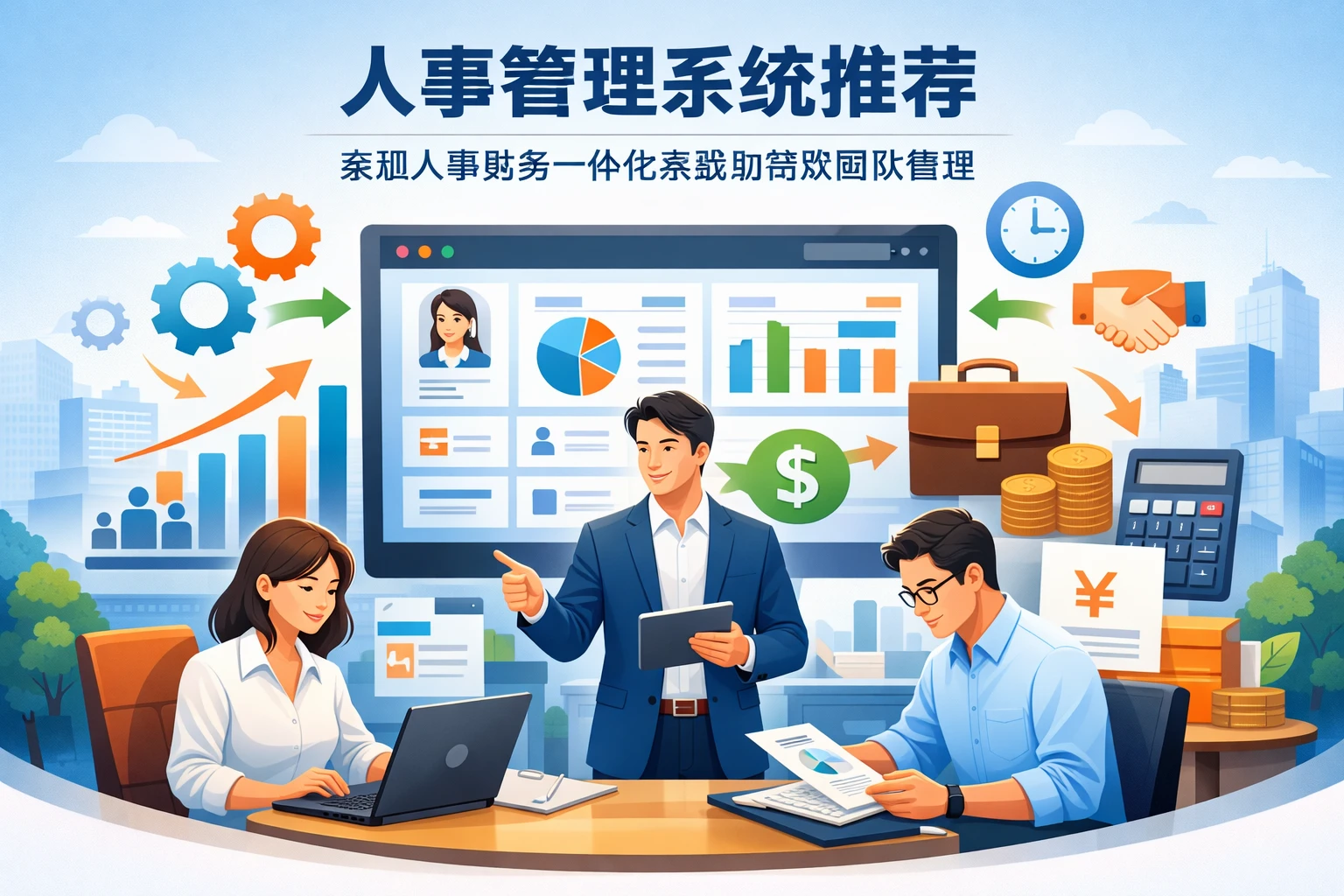 人事管理系统推荐：实现人事财务一体化系统的高效团队管理