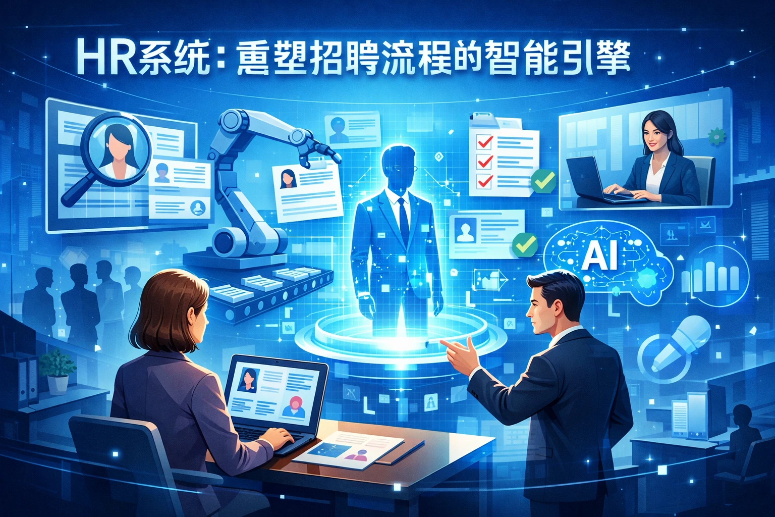 HR系统：重塑招聘流程的智能引擎