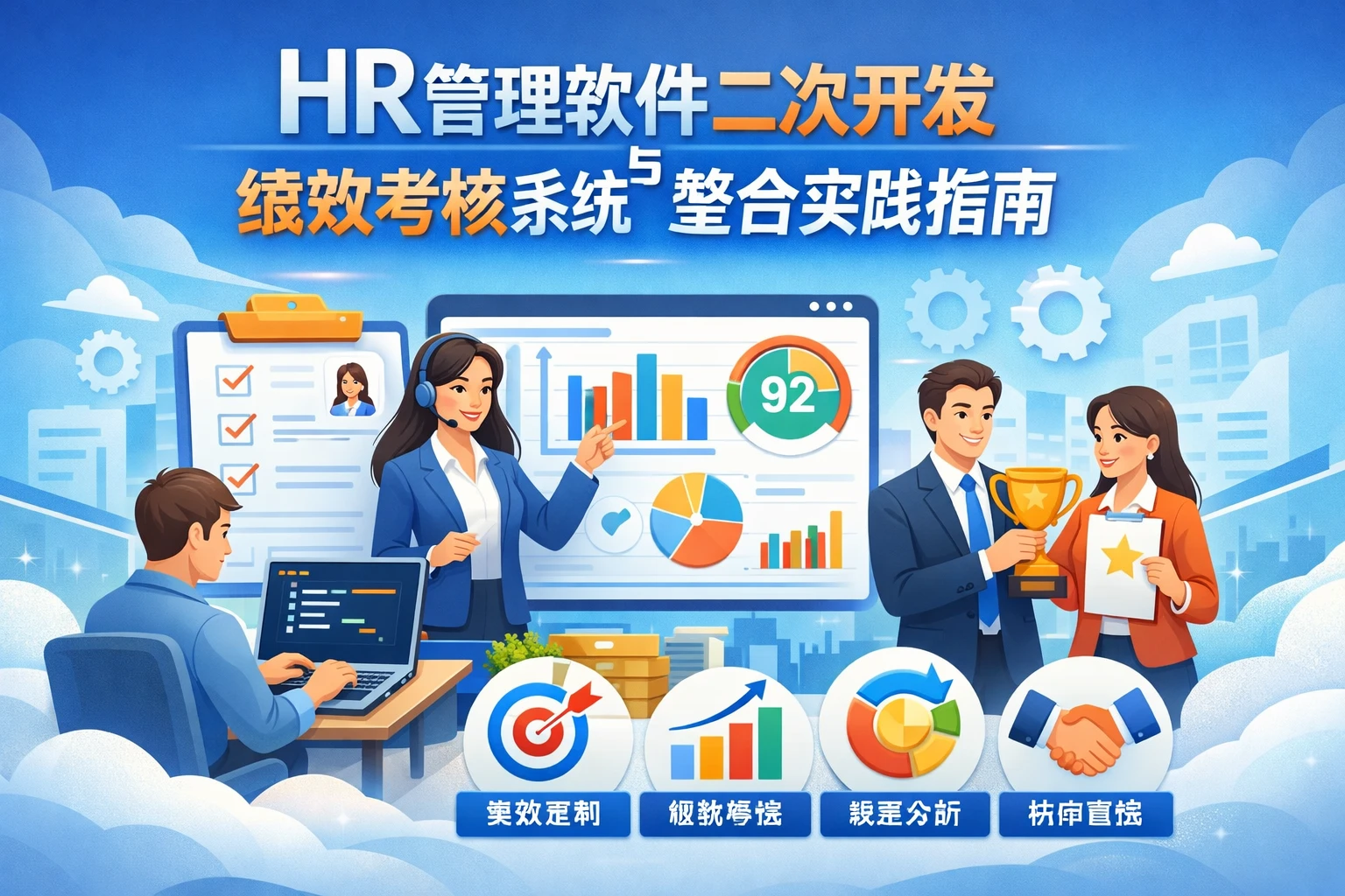HR管理软件二次开发与绩效考核系统整合实践指南