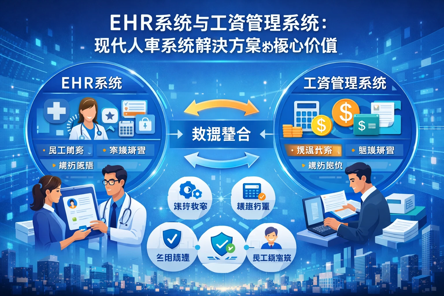 EHR系统与工资管理系统:现代人事系统解决方案的核心价值