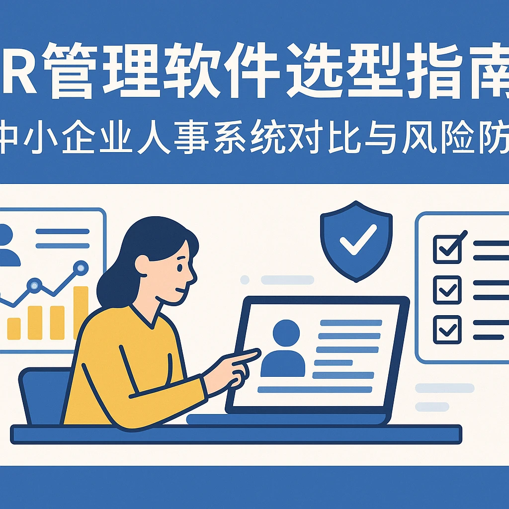HR管理软件选型指南：中小企业人事系统对比与风险防控