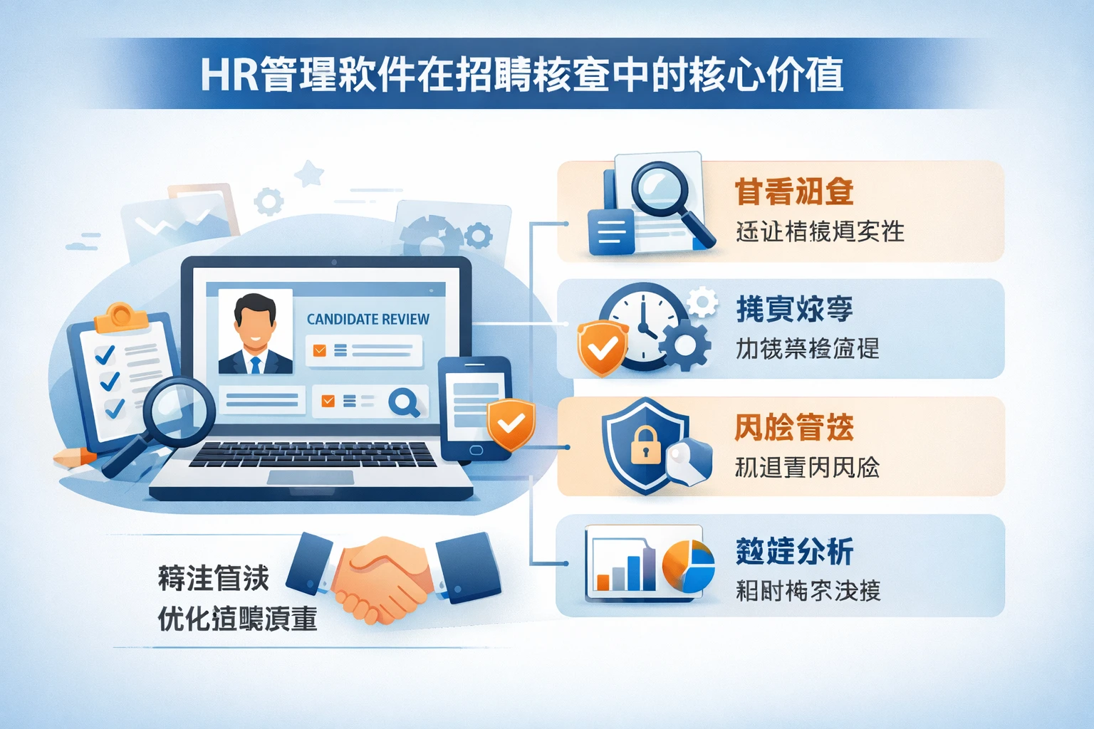 HR管理软件在招聘核查中的核心价值