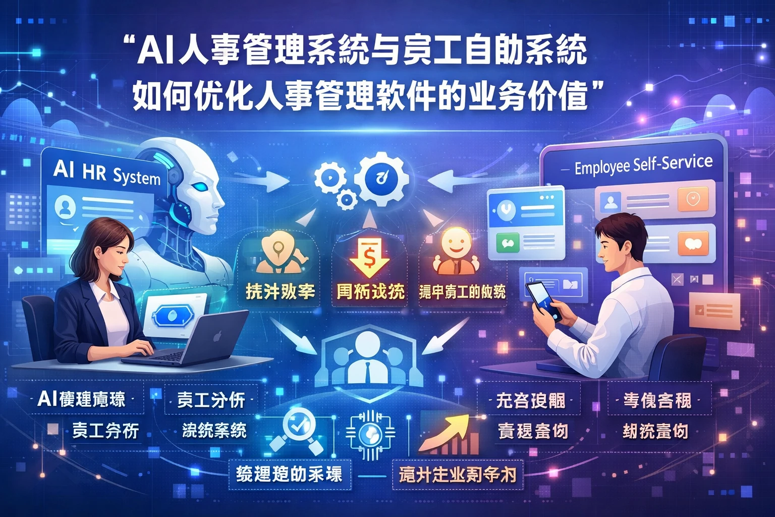 AI人事管理系统与员工自助系统如何优化人事管理软件的业务价值