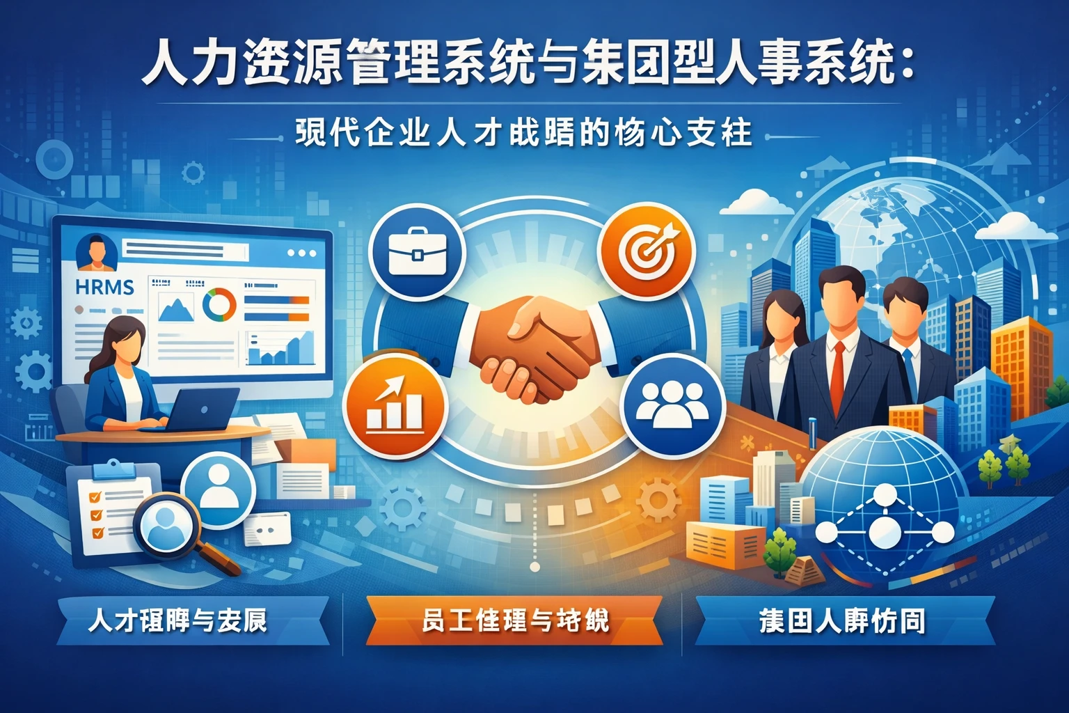 人力资源管理系统与集团型人事系统:现代企业人才战略的核心支柱