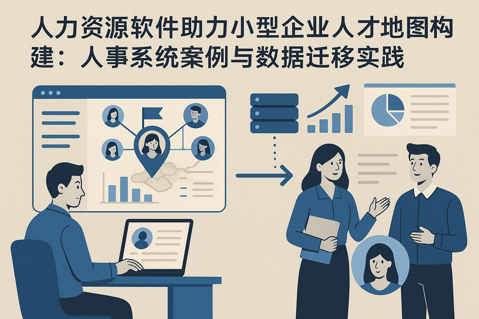 人力资源软件助力小型企业人才地图构建：人事系统案例与数据迁移实践