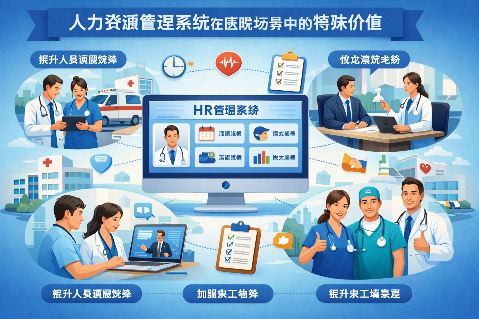 人力资源管理系统在医院场景中的特殊价值