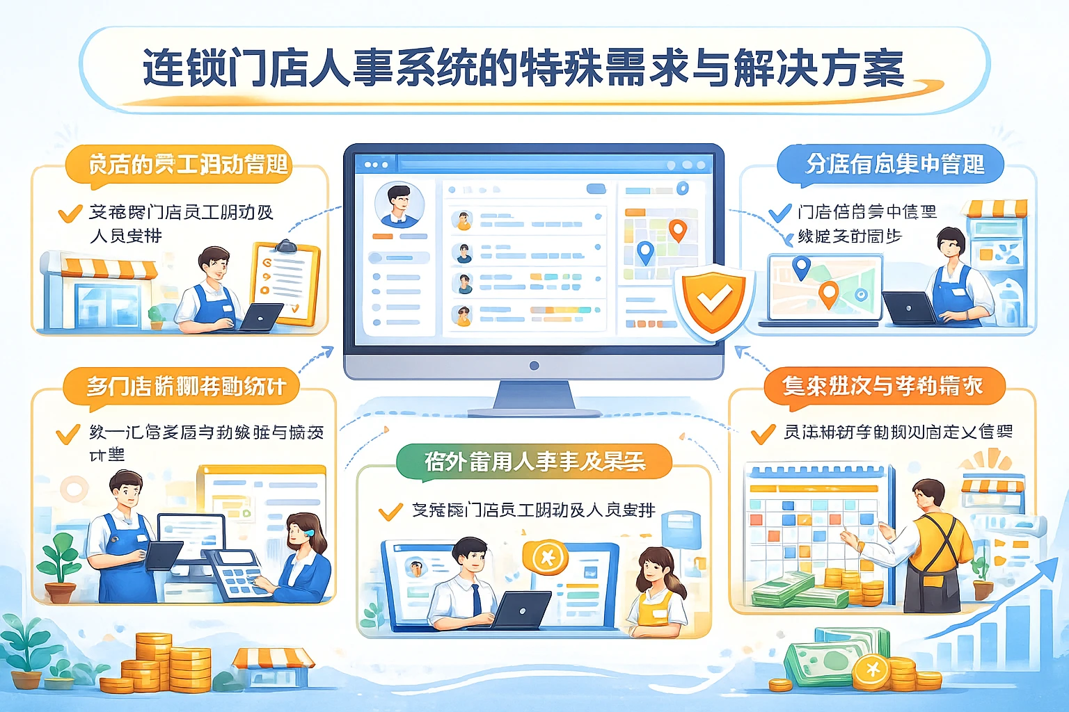 连锁门店人事系统的特殊需求与解决方案