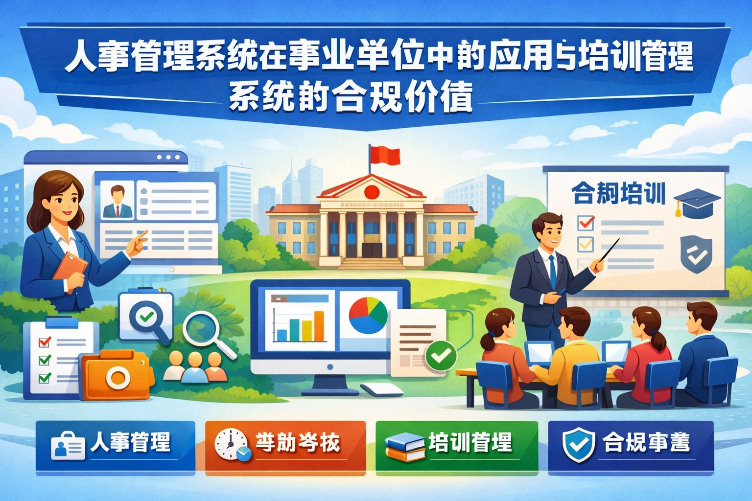 人事管理系统在事业单位中的应用与培训管理系统的合规价值