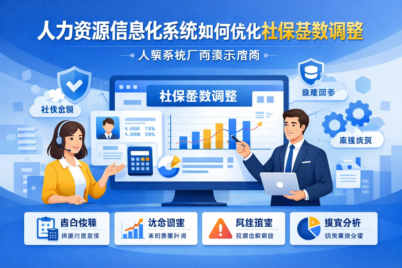 人力资源信息化系统如何优化社保基数调整 - 人事系统厂商演示指南