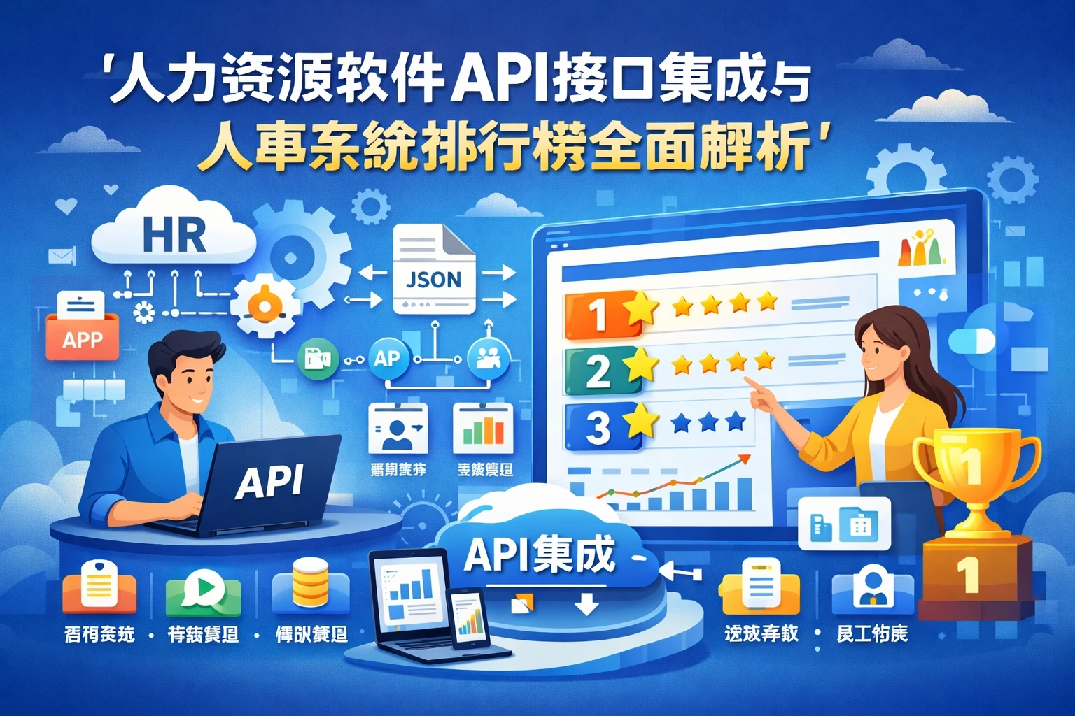 人力资源软件API接口集成与人事系统排行榜全面解析