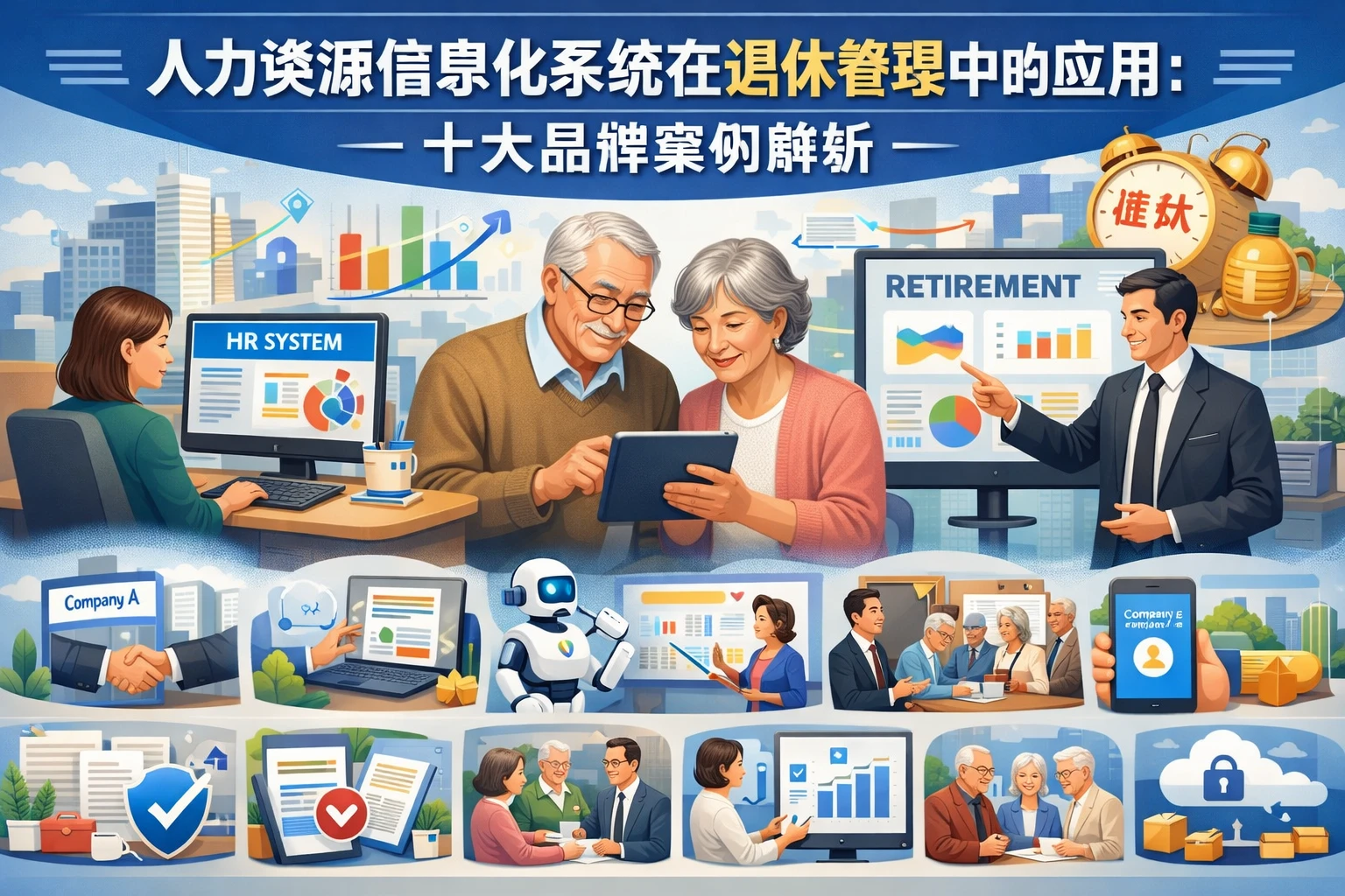 人力资源信息化系统在退休管理中的应用:十大品牌案例解析
