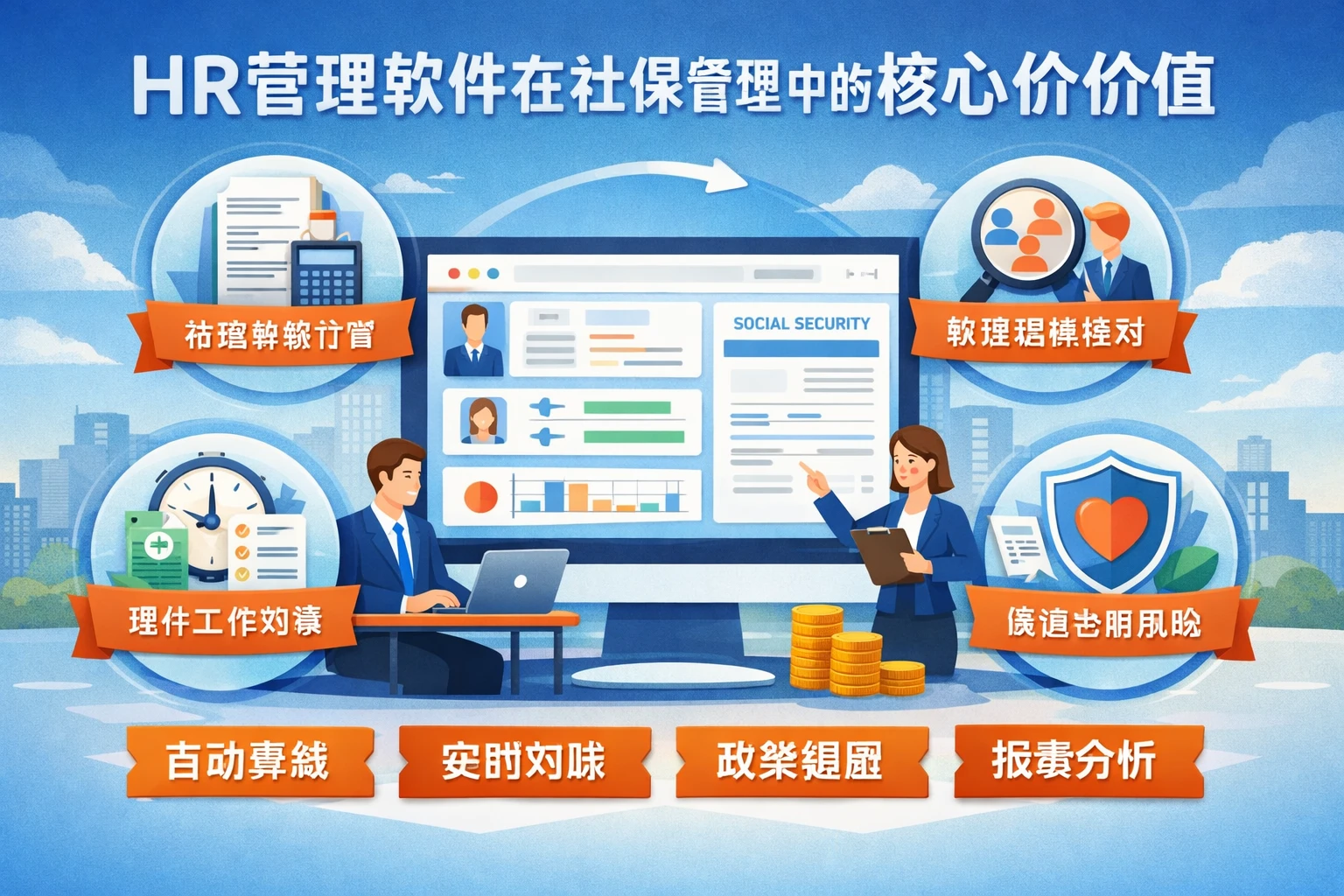 HR管理软件在社保管理中的核心价值