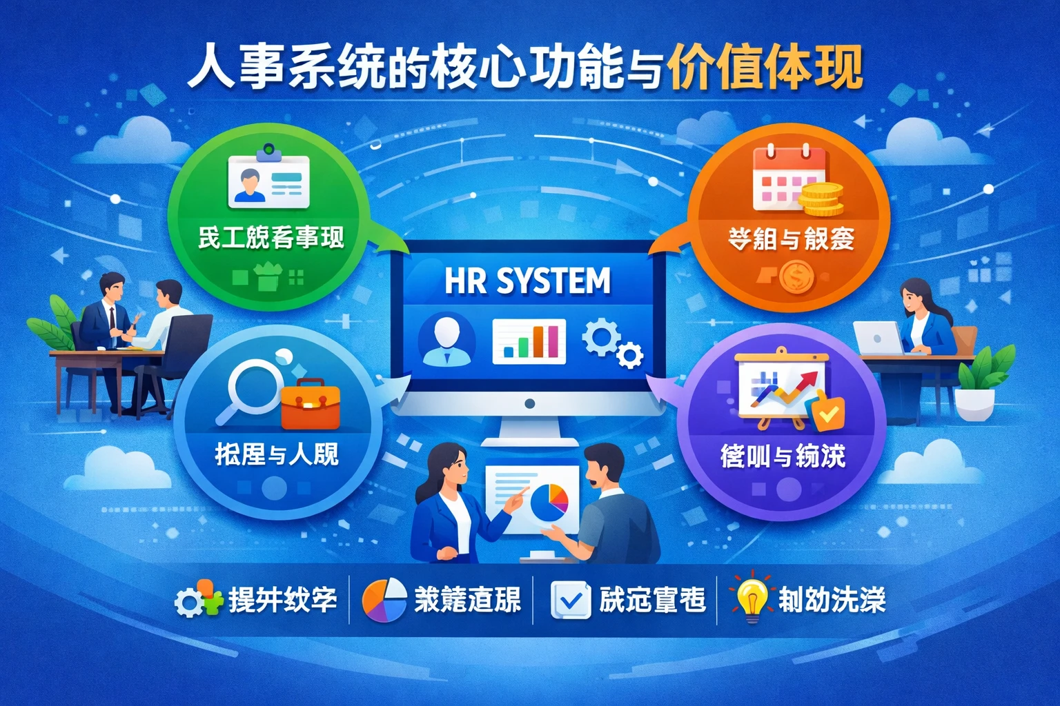 人事系统的核心功能与价值体现