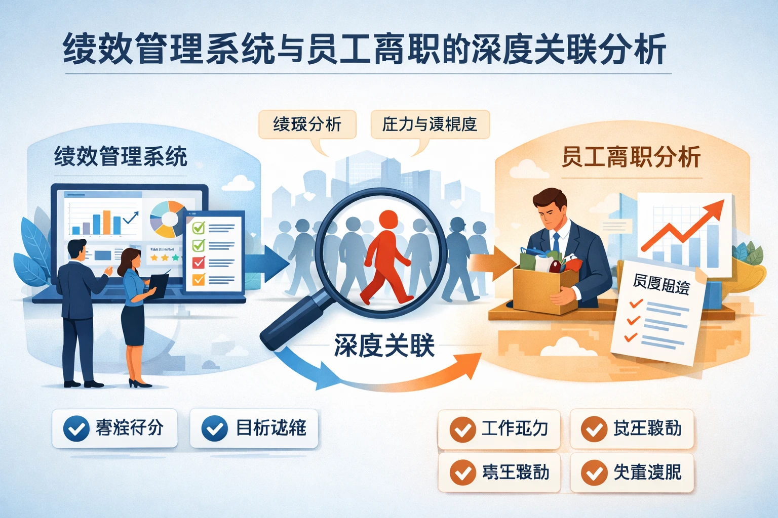 绩效管理系统与员工离职的深度关联分析