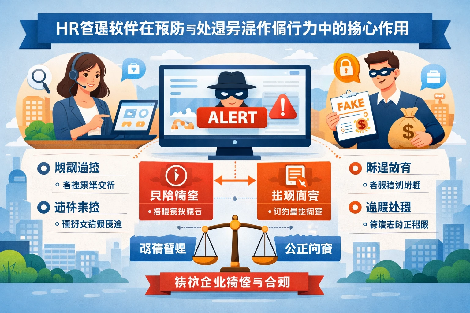 HR管理软件在预防与处理扔证行为中的核心作用