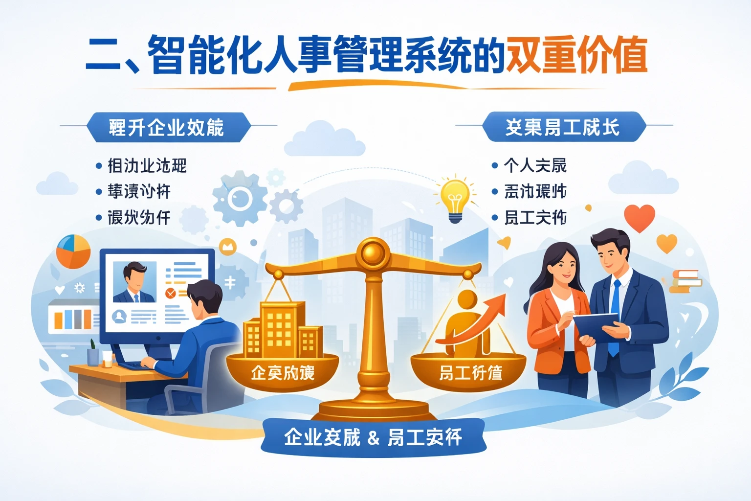 二、智能化人事管理系统的双重价值