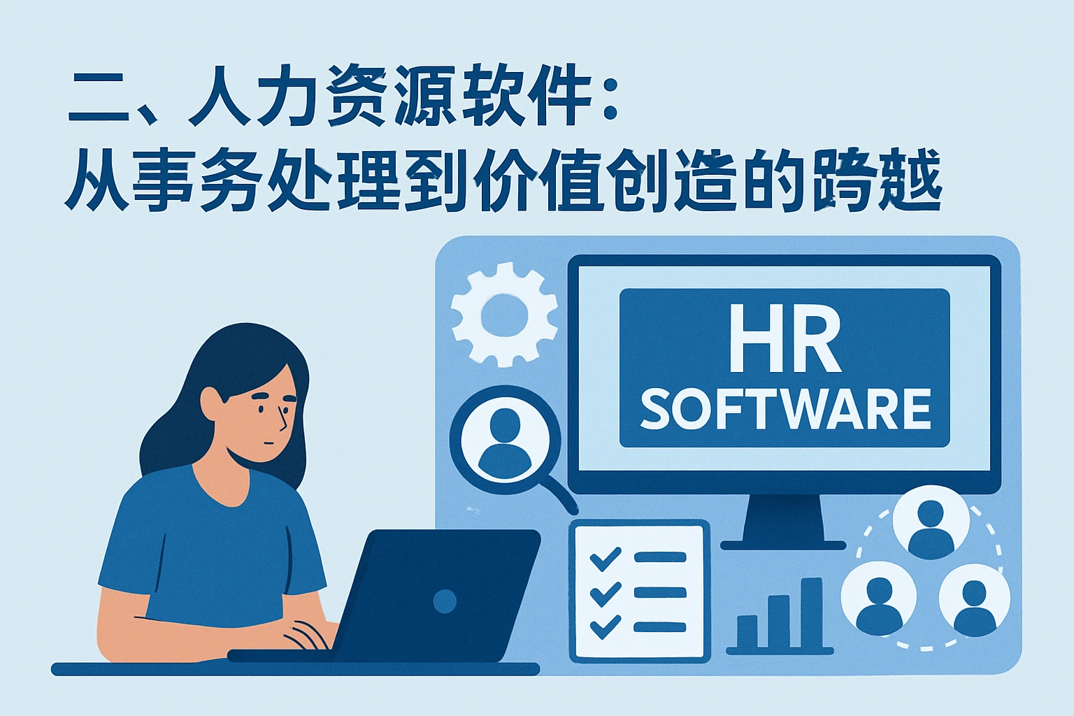 二、人力资源软件:从事务处理到价值创造的跨越