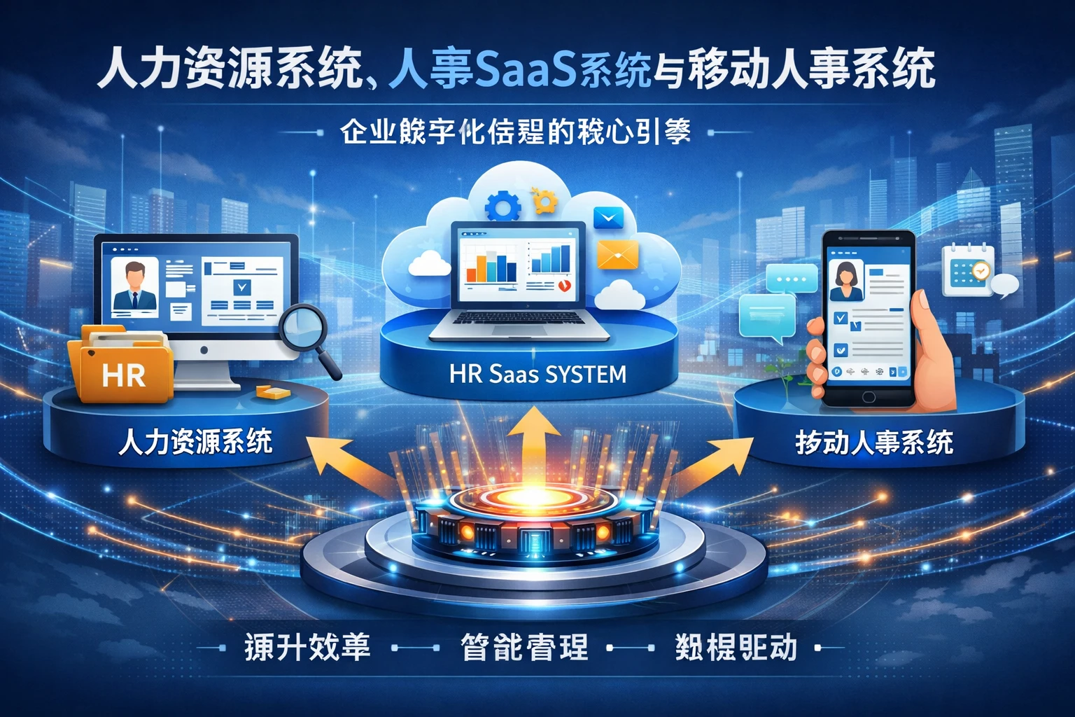 人力资源系统、人事SaaS系统与移动人事系统：企业数字化转型的核心引擎