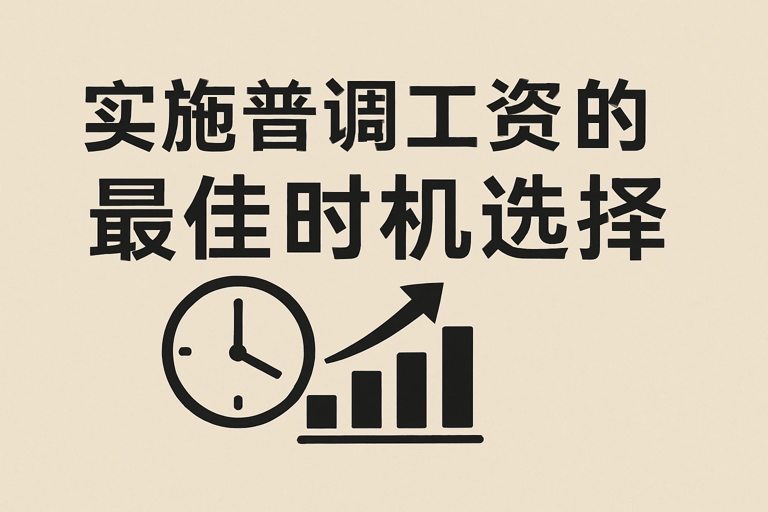 实施普调工资的最佳时机选择