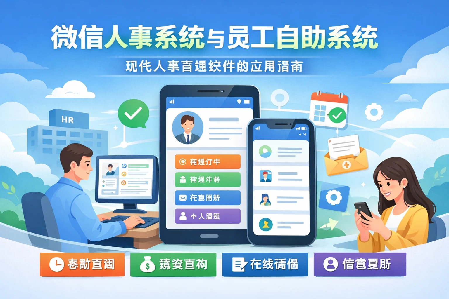 微信人事系统与员工自助系统：现代人事管理软件的应用指南