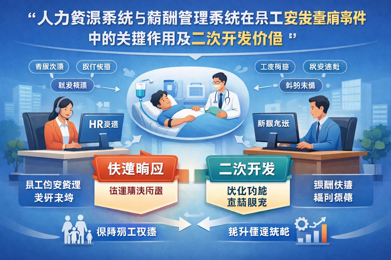 人力资源系统与薪酬管理系统在员工突发重病事件中的关键作用及二次开发价值