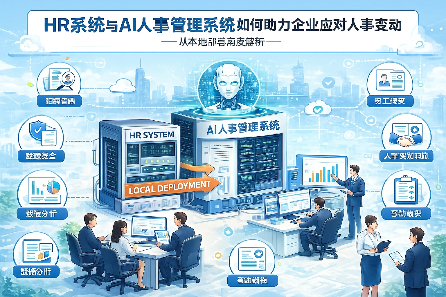 HR系统与AI人事管理系统如何助力企业应对人事变动——从本地部署角度解析