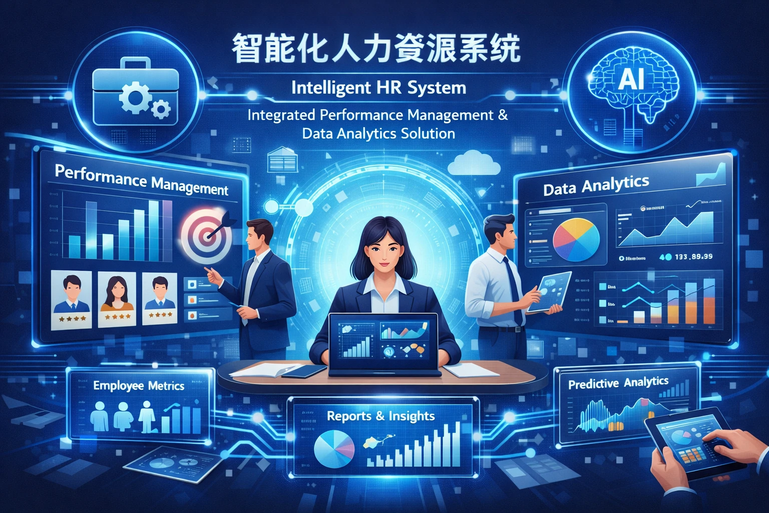 智能化人力资源系统:整合绩效管理与数据分析的高效解决方案
