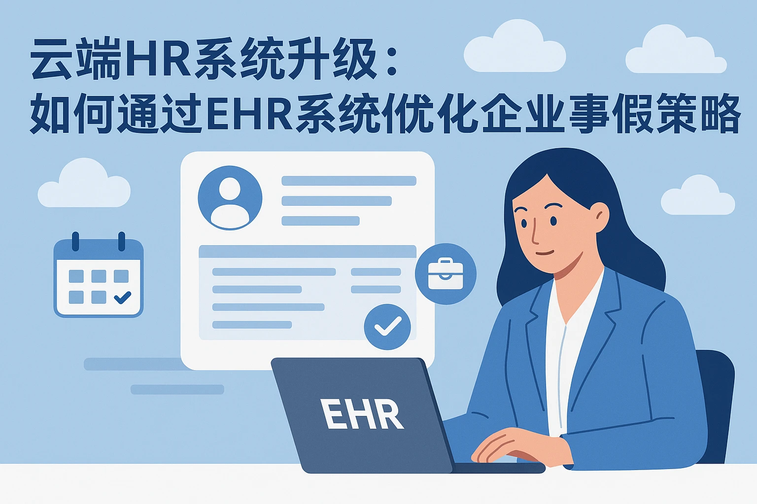 云端HR系统升级：如何通过EHR系统优化企业事假管理策略