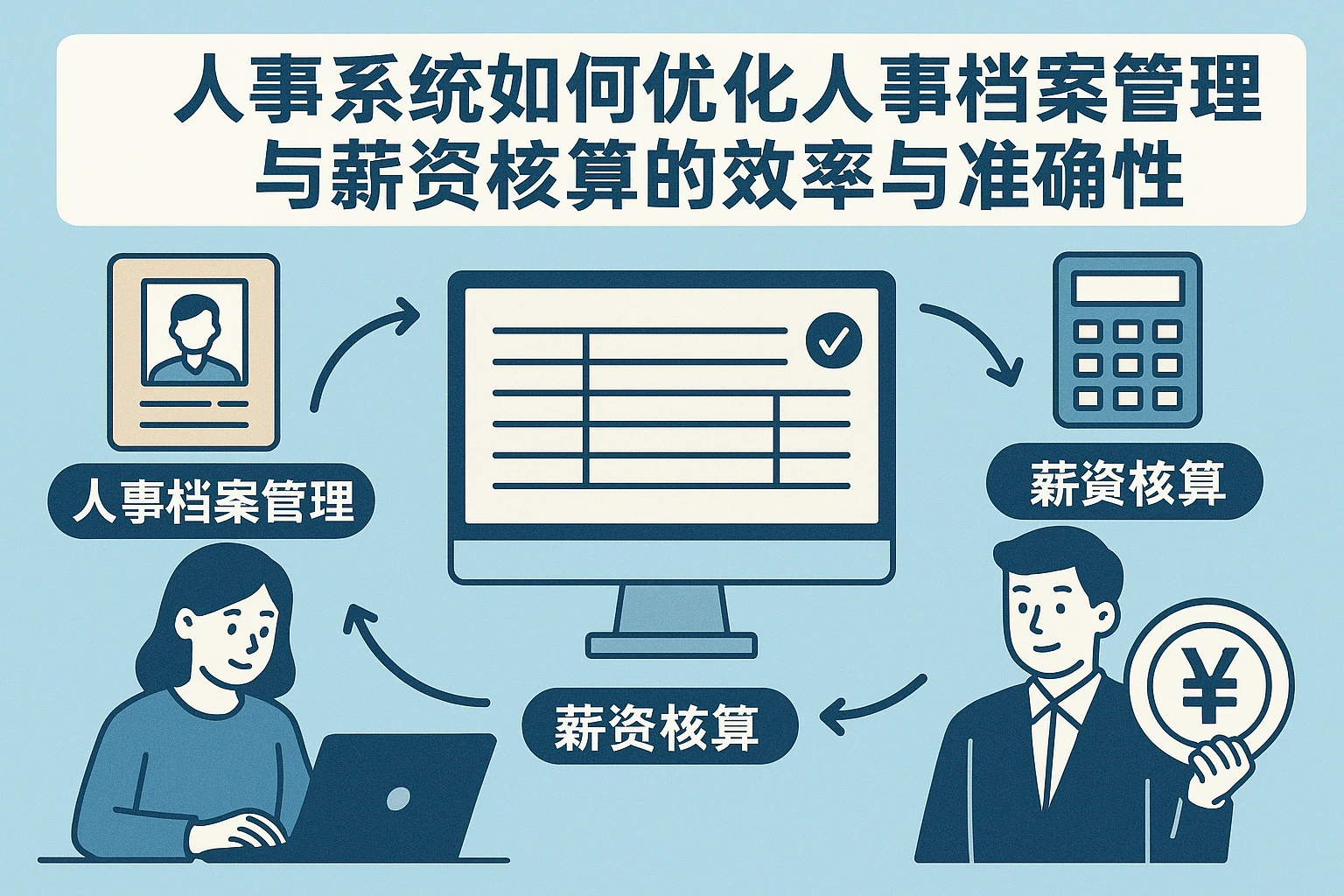 人事系统如何优化人事档案管理与薪资核算的效率与准确性