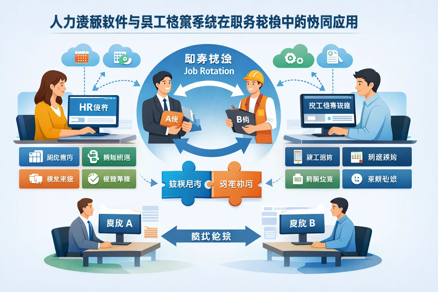人力资源软件与员工档案系统在职务轮换中的协同应用