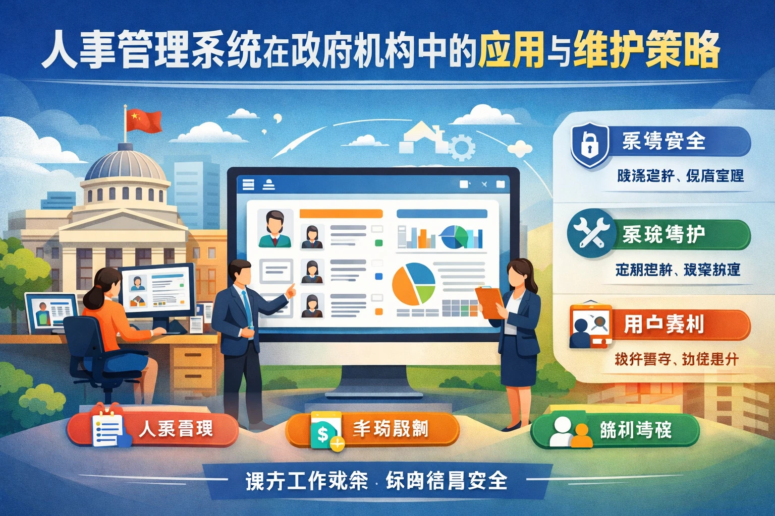 人事管理系统在政府机构中的应用与维护策略