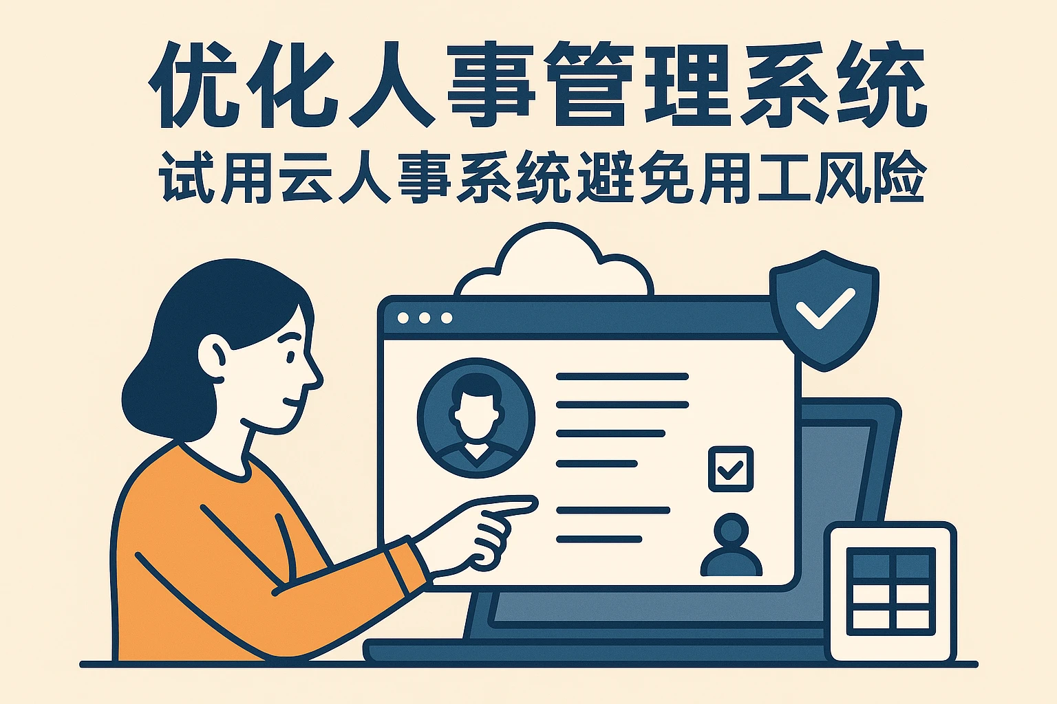 优化人事管理系统：从试用云人事系统避免用工风险