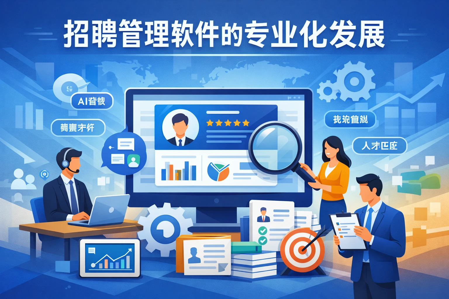 招聘管理软件的专业化发展